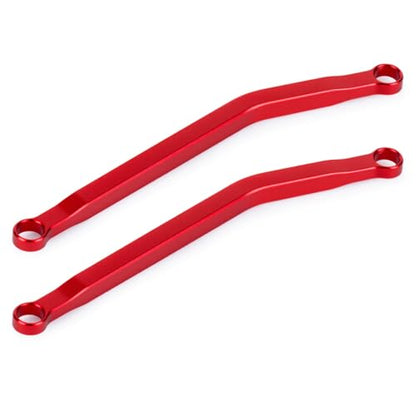 Aluminum High Clearance Chassis Links for 1/30 Axial SCX30 RC Crawler Car Upgrade Parts (Red) - color: Red