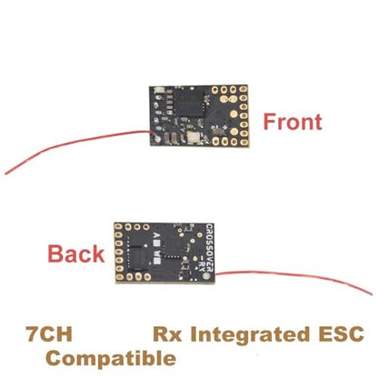 Das87 2.4GHz 7CH Micro Receiver Integrated 2 Seperated Bi-Directional ESC (Car and Truck Type)