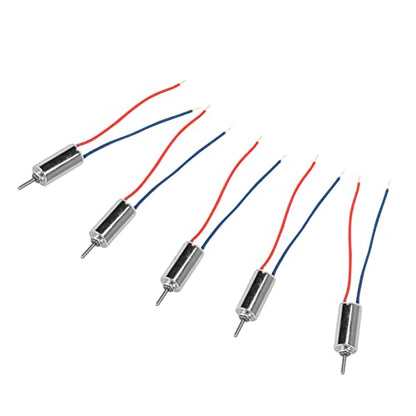 Coreless Motor, 5pcs DC 4.5V 0.12A 0.12W 32250RPM Micro Coreless Motor 4mmx8mm for Model Toy, Model Aircraft, Electronic Toys