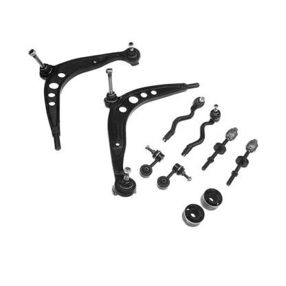 A-Premium 10Pcs Front Suspension Kit, Lower Control Arm & Bushing | Sway Bar Link, Inner Outer Tie Rod End, Fit for BMW - 1992-2002 - 318i 318is 318ti 323i 323is 320i 325i 325is 328i 328is Z3