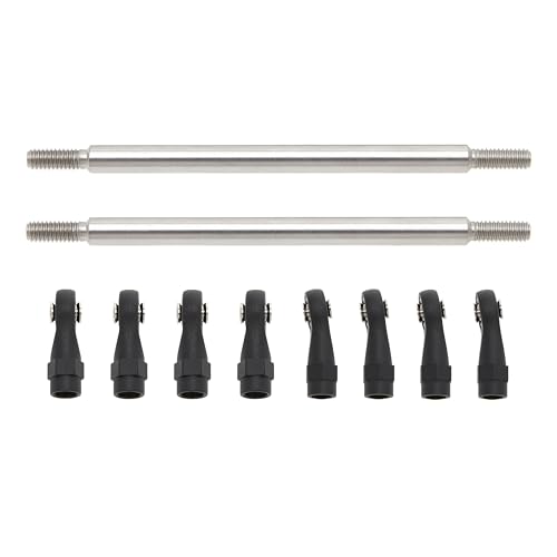 MEUS RACING 1/10 Links Steel Chassis Links Kit for Traxxas TRX4 Axial SCX10 Tamiya CCO1 Redcat Gen8 1/10 RC Crawler (85mm) - size: 85mm
