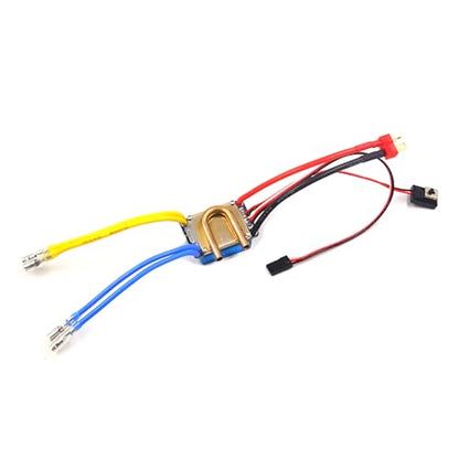 RC 10A Brushed ESC, Dual Way Speed Control for 380 540 550 775 Brushed Motor RC Car, Boat, Tank - size: 320A