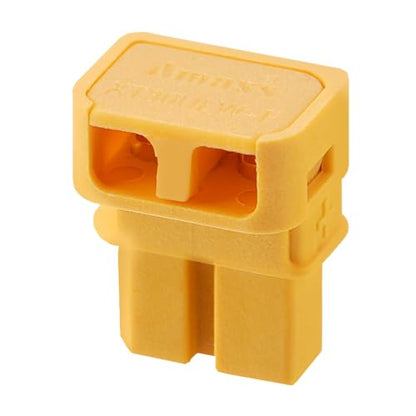 ELFCULB 10 Pairs Amass XT30ULW-B Connectors, XT30 Upgrade Female Connectors for Mini-UAV Robot Lipo Battery(Yellow) - color: 10pcs XT30ULW-B Female