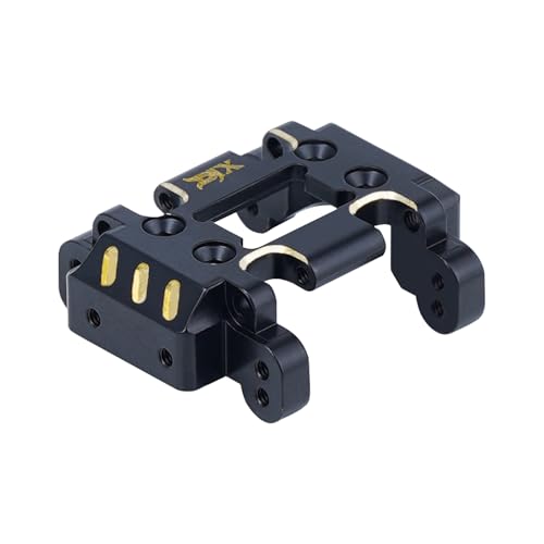 DJX 8g Brass Skid Plate Black Coating Redcat Ascent-32 Skid Plate for Redcat Ascent-32 1/32 Scale RC Rock Crawler Car Upgrades Parts