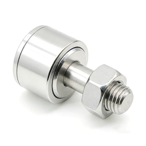 AXK 1pcs Cam Drive Wheel CF5 KR13 M5x13x23mm SUS304 Stainless Steel Standard Transmission Roller for Automated Assembly Conveyo - size: CF5/KR13—M5X13X23mm