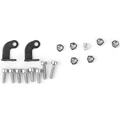 48Pcs LED RC Roof Lamp, 3Modes 147x12x11.5mm/5.8x0.5x0.5in Crawler 5V-8.4V Light Kit with Bag Screw Accessories Plastic LED Light Bar Part Accessory for, HPI Car