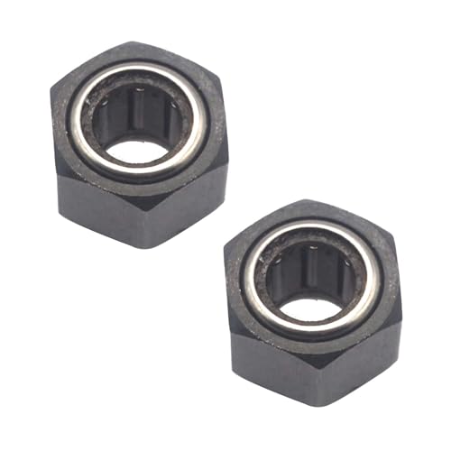 2-Pack 12mm Hex Nut One Way Bearing, for RC Cars | Compatible with Vertex VX 18/16, SH21, HPI Savage X 4.6 nitro engines, replacement part R025