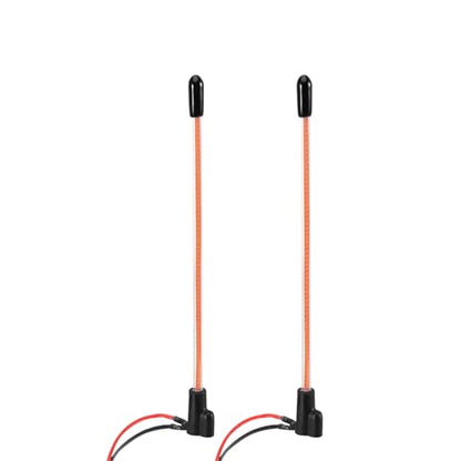 INJORA LED Whip Light Bottom Fixed for 1/18 1/24 RC (Pinkish Purple) - color: Pinkish Purple