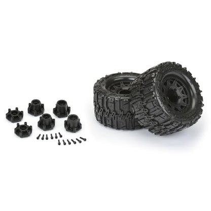 Pro-line Racing Trencher HP 2.8 Belted Tires MTD Raid 6x30 WhlsF/R PRO1016810 RC Tire