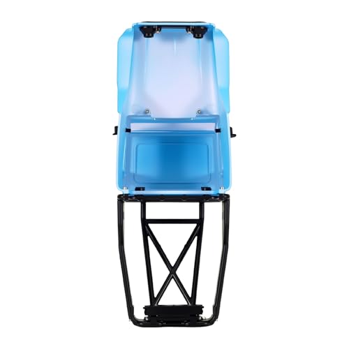INJORA IR40-24 Half Truck Hard Body with Cage for 1/24 SCX24 Upgrade(Blue) - color: Blue
