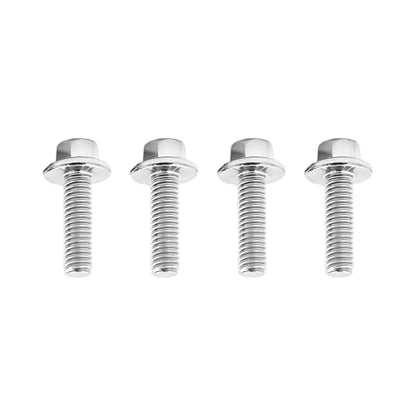 4PCS M6 x 20mm Car Mounting Bolt Screws Kit, OEM#W706175S43 | 304 stainless steel construction, replacement screw design, compatible with F-600 super duty E-350, car accessories - size: M6*20