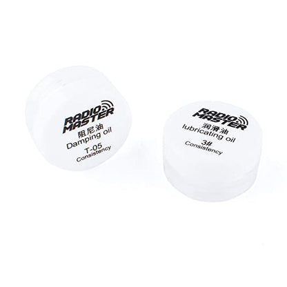 Lubricant Set Damping Oil Lubricating Oil for RC Radio Transmitter Throttle Tension Bar Gimbal Bearings