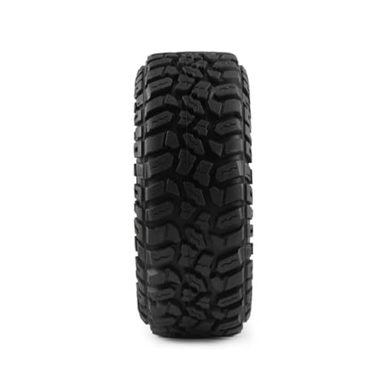 4PCS Soft Rubber Tires for RC 1:10 On Road Car 1.9" Crawler Tires with Foam for Axial SCX10 90047 SCX10 III AXI03007 Redcat Gen8 TRX-4 Tyre