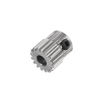 HARFINGTON Pinion Gear 3mm Bore 16T Mod 0.5 Stainless Steel Spur Diff Differential Motor Gear RC Car Replacement Parts - style: 16T