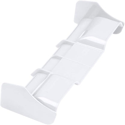 1/8 RC Car Rear Spoiler Tail Wing for 1:8 Scale RC Off Road Truck Buggy Racing Car (White) - color: White