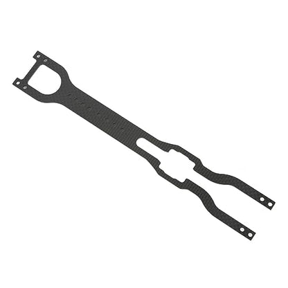 Semme RC Car Chassis Kit Accurate Composite Material Aluminum Upgrade for 3RACING S64 RC /10 Car Enhanced Drift Performance (#1)