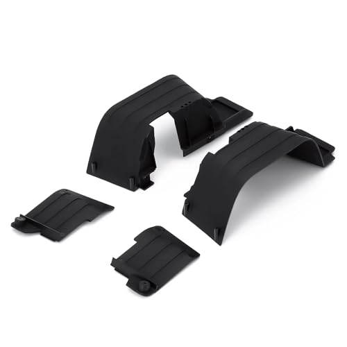 RC Models Parts For Axial For SCX10 II 90046 90047 1/10 1 Set RC Crawler Upgrade Plastic Front Rear Mud Flaps Fender Remote Control Car Repair Parts