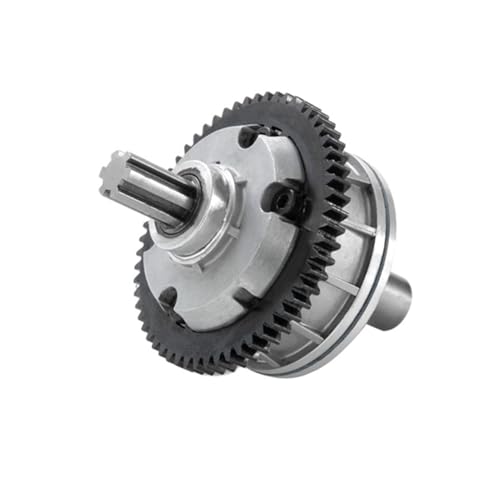 Reinforced Steel 57T Spur Gear for Arrma Mojave 4S 4X4 BLX 1/8 RC Car Upgrades Parts(Black)