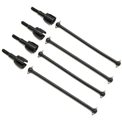 Replacement Dogbone Drive Shaft and Wheel Axle Compatible with 1/10 Scale Exceed RC Cars 94111 94108 94170 89.5mm(Silver) - color: Silver