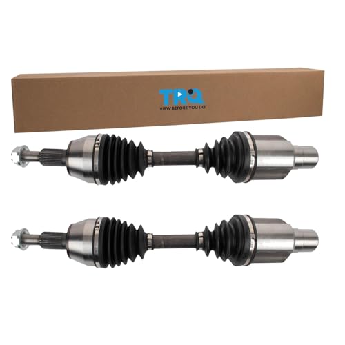 TRQ Front Driver and Passenger Side CV Axle Assembly Set 4WD Compatible with 2004-2009 Dodge Durango 2007-2009 Chrysler Aspen - style: CSA32738