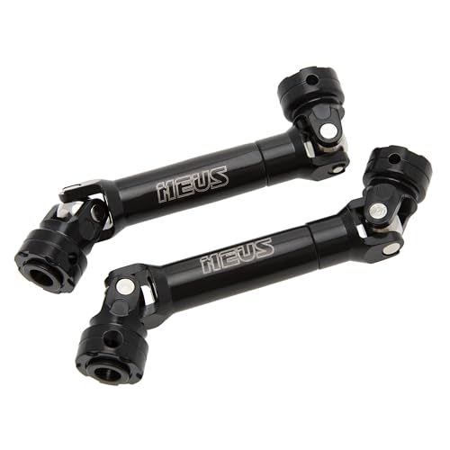 MEUS RACNIG 2pcs SCX10 Driveshafts for 1/10 RC Crawler Axial SCX10/Tamiya CCO1/Redcat Gen8 etc.. (75mm) - color: 75mm