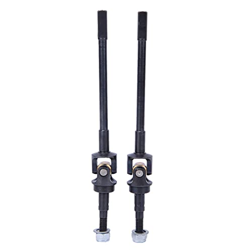 RC Front Steel Drive Shaft, CVD Drive Axles Compatible with SCX10 II 90046 90047 1/10 RC Car Model