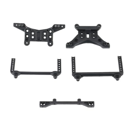 RC Parts Compatible with HBX 16889 16889A 16890 16890A SG1601 SG1602 RC Car Upgrade Parts Accessories Front Rear Shock Towers Body Posts Set