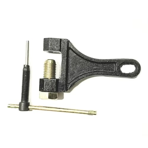 RC Disassembly Tool General Parts Motorcycle Chain Breaker Chain Link Removal Separator Motor Chain Breaker Riveting Tool 420-530 Motorcycle Parts Repair Tool