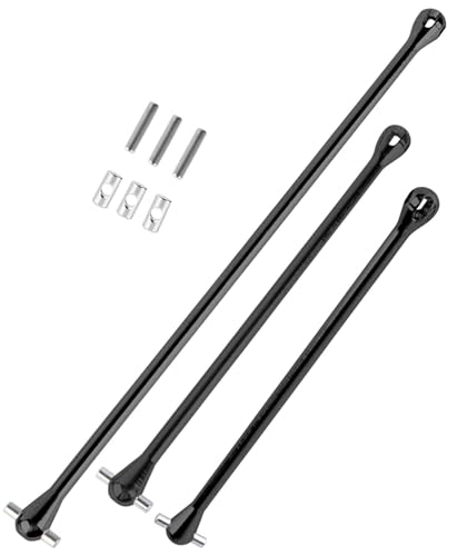 RC Drive Shaft Dogbone Upgrades Part for 1/5 KRATON 8S BLX Outcast 8S BLX,Centor Driveshaft Axles Dogbone Part,Black - color: Black - (3pcs Axles Dogbone)