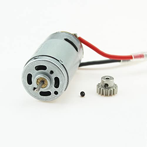 for WTY A949 A959 A969 A979 1/18 4WD Rally Car 390 Motor with 17T Motor Gear - (Color: Silver)