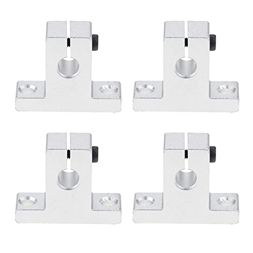 2PCS 8x600mm Linear Motion Rods & 8mm Lead Screw & 4PCS SK8 Rod Support & 4PCS SCS8UU & 2PCS KP08 Pillow Block & 2PCS Flexible Shaft Couplings for 3D Printer (Set of 16, 600mm) - style: 600mm