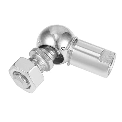 Ball Head Joint Rod End Bearing, 4pcs M8 Left Thread Ball Socket Universal Joints Carbon Steel Angle Ball Joint Fitting for Automotive, Hinged Door, Cupboard - size: M8, style: Left Thread