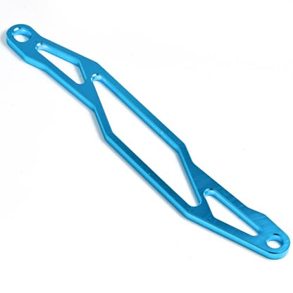 TT02 Battery Plate Aluminum Alloy Battery Holder Mount Plate for Tamiya 1/10 TT02 RC Car Chassis - CNC Machined Upgrade Part - Easy Install - Fits 7.2V/7.4V LiPo/NiMH Packs - color: Blue