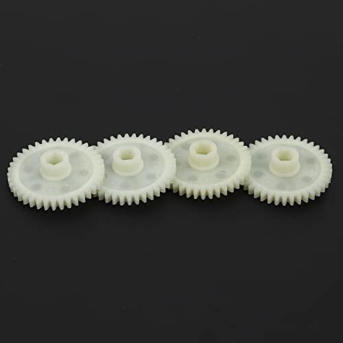 4Pcs Main Drive Gear 38T with 2Pcs RC Car Differential Assembly