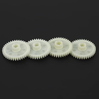 4Pcs Main Drive Gear 38T with 2Pcs RC Car Differential Assembly