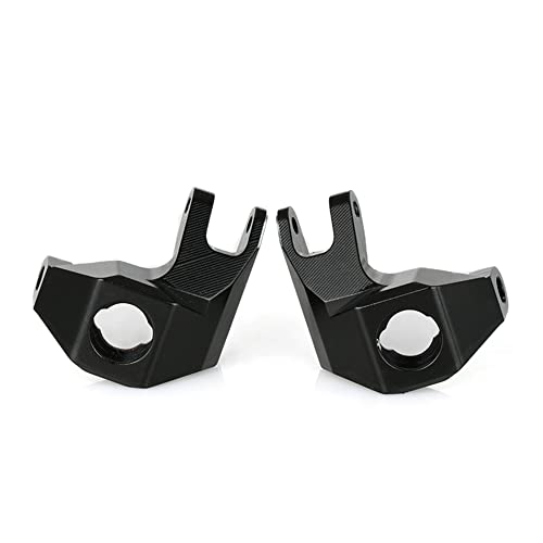 KYX Racing CNC Machined Aluminum Steering Knuckle Upgrades Parts Accessories for 1/10 RC Crawler Car Axial SCX10 PRO SCX10 III Early Bronco