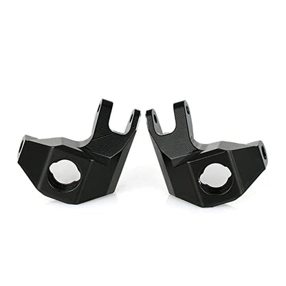KYX Racing CNC Machined Aluminum Steering Knuckle Upgrades Parts Accessories for 1/10 RC Crawler Car Axial SCX10 PRO SCX10 III Early Bronco