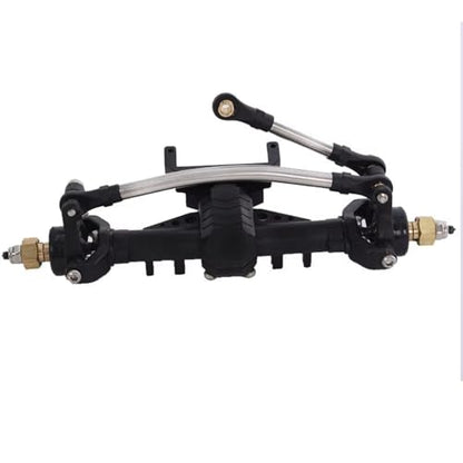 RC Modifications Spare Compatible with Axial for SCX24 90081 C10 1/24 RC Crawler Car Upgrade Parts Special Material Front and Rear Portal Axle Assembly