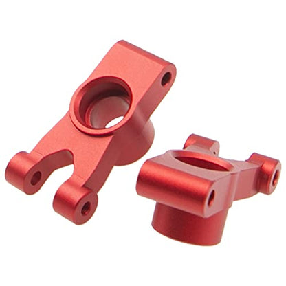 ShareGoo Metal Front Steering Block Knuckles & C-Hub Caster Block & Rear Hubs Carrier Upgrade Parts Compatible with Arrma 1/10 Granite Voltage MEGA 2WD RC Monster Truck