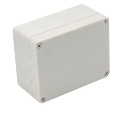 Project Box IP65 Waterproof Junction Box ABS Plastic Electrical Boxes DIY Electronic Project Case Power Enclosure White 4.53x3.54x2.17 inch (115 x 90 x55 mm) - color: White, size: 4.53"x3.54"x2.17"