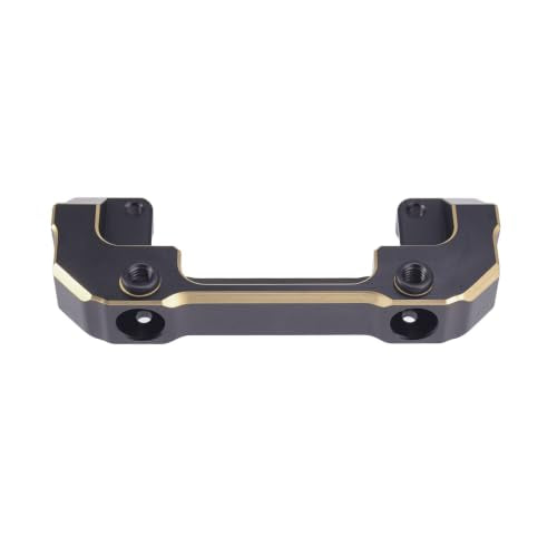158g Brass Front Rear Bumper Set for 1/10 Axial SCX10 III Upgrades | Brass front rear bumper with steering link. Match 1/10 RC Crawler Axial SCX10 III LCG chassis. Solid brass, upgrade parts