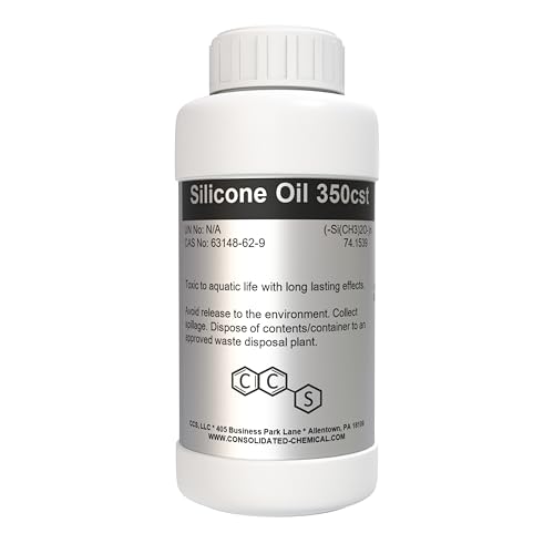 Silicone Oil High Purity 350cst (250mL (8 Fl Oz)) - size: 8 Fl Oz