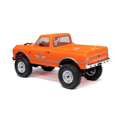 Axial RC Truck 1/24 SCX24 1967 Chevrolet C10 4WD Truck RTR (Comes with Everything Needed to Run), Orange, AXI00001V2T3