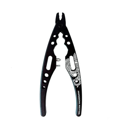 RC Shock Absorber Pliers Rod Ball Clamp Tool for 1/8 1/10 Crawlers Trucks | 6 tools: ball joint pins, shock body/shaft holders, turnbuckle grip, soldering jig 4/5mm. Removable pins. 1/8 1/10 RC.