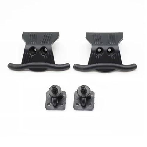 Compatible with Wltoys 284161 1/28 RC Car Upgrade Spare Parts Accessories 2 Set Front Bumper and Body Mount Post RC Car Bumper