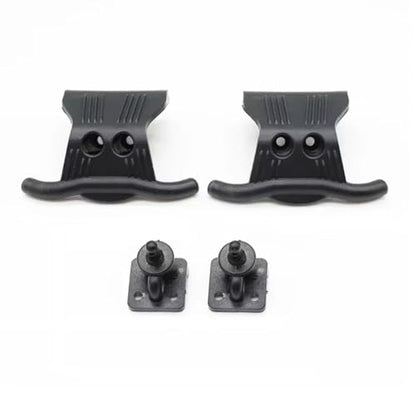 RC Bumper Accessories Compatible with Wltoys 284161 1/28 RC Car Upgrade Spare Parts Accessories 2 Set Front Bumper and Body Mount Post