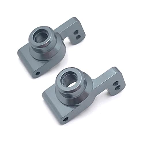 2/Set RC Car Metal Rear Axle Carrier Spare Parts Set for WLtoys 144001 1240191 24018 - Weight Metal - Upgrade Performance and Durability - Easy to Install - - Titanium - color: Titanium