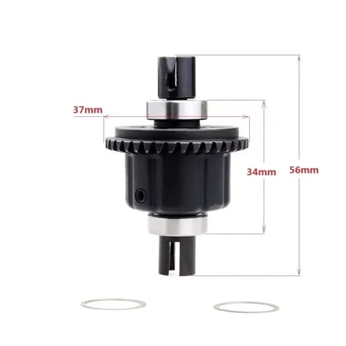 RC Car Parts for ZD 8008 Differential Gears Differential Rc Car for Racing Trucks Off-Road Tracked Vehicles Parts and Accessories Replacements Repairs