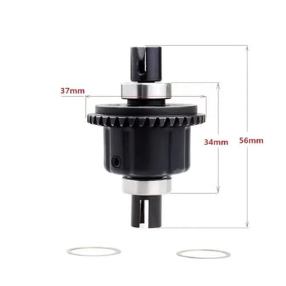 RC Car Parts for ZD 8008 Differential Gears Differential Rc Car for Racing Trucks Off-Road Tracked Vehicles Parts and Accessories Replacements Repairs