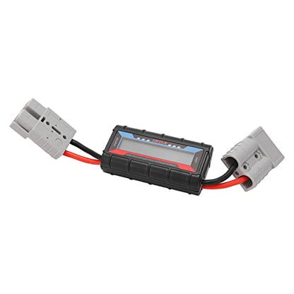 Power Analyzer Battery Watt Meter, Digital Voltage Ah Wh Tester for RC, 0-60V 6554W Battery Power Meter with Clear Display for LiPo NiMH NiCd
